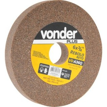 REBOLO RETO  6X3/4 G36 MARROM  VD  PLUS VONDER