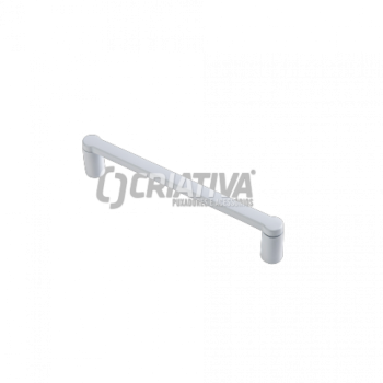 PUXADOR PALATINO ZM55 96MM BRANCO BRILHANTE CRIAT
